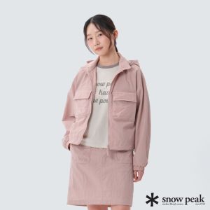 Snow Peak 女 Twilon 女款防風外套 深粉