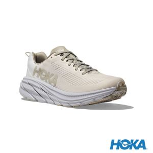 HOKA 男 Rincon 3 路跑鞋 灰綠/燕麥奶色