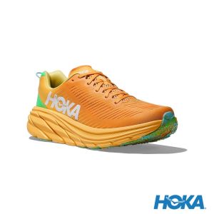HOKA 男 Rincon 3 路跑鞋 雪酪黃/罌粟黃