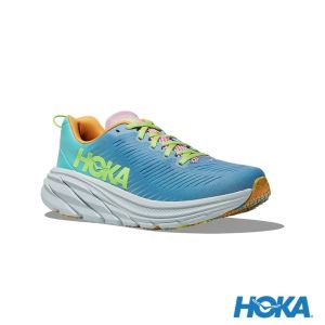 HOKA 女 Rincon 3 寬楦 路跑鞋 薄暮藍/黛藍