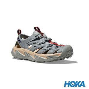 HOKA Hopara 健行涼鞋 岩石灰/流沙色