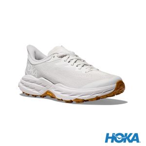 HOKA 男 Speedgoat 5 越野鞋 白/雲雨灰