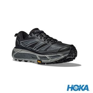 HOKA Mafate Speed 2 越野鞋 黑/城堡岩灰