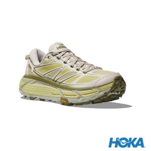 HOKA Mafate Speed 2 越野鞋 蛋奶酒白/芹綠