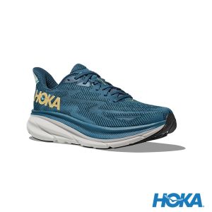 HOKA 男 Clifton 9 路跑鞋 深水藍/深藍