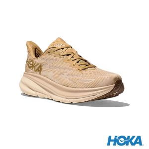 HOKA 男 Clifton 9 路跑鞋 小麥色/流沙色