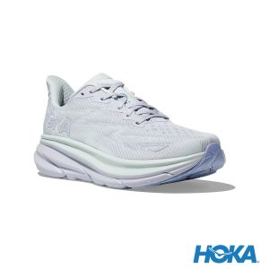 HOKA 女 Clifton 9 路跑鞋 靛藍/迷幻藍