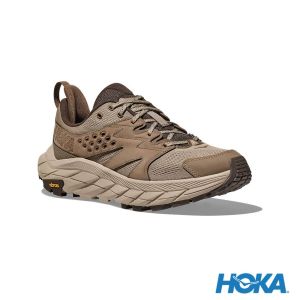 HOKA 男 Anacapa Breeze Low 低筒 健行鞋 沙丘黃/卡其