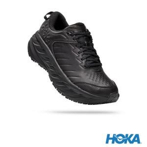 HOKA 男 Bondi SR 寬楦 休閒鞋 黑