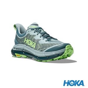 HOKA 男 Mafate Speed 4 越野鞋 迷霧藍/水晶藍