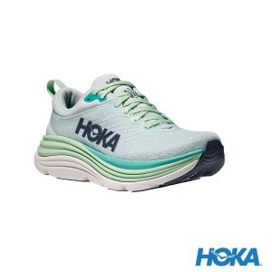 HOKA 女 Gaviota 5 路跑鞋 雪白/天空藍