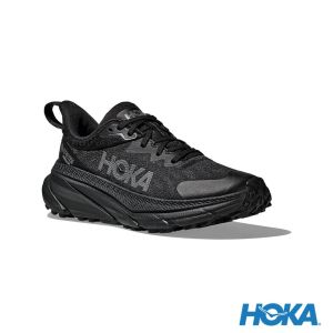 HOKA 女 Challenger 7 Goretex 全地形鞋 黑