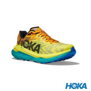 HOKA 男 Tecton X 2 越野鞋 月見草黃/太陽黃