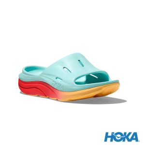 HOKA ORA Recovery Slide 3恢復拖鞋 黛藍