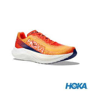 HOKA 男 Mach X 路跑鞋 火焰紅/雪酪橘