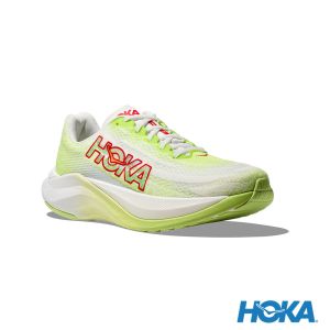 HOKA 男 Mach X 路跑鞋 青綠/白