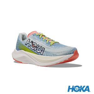 HOKA 女 Mach X 路跑鞋 薄暮藍/迷幻藍