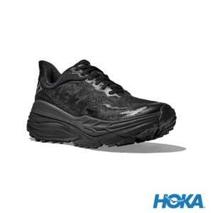 HOKA 男 Stinson 7 越野鞋 黑