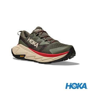 HOKA 男 Skyline-Float X 登山鞋 石板灰/燕麥奶色