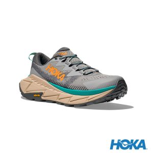 HOKA 男 Skyline-Float X 登山鞋 星球灰/橡木色