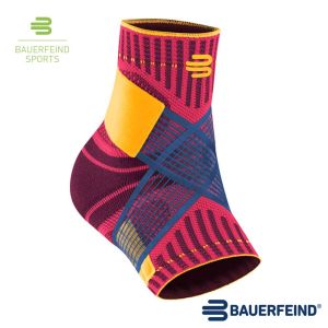 Bauerfeind保爾範 專業運動支撐帶型護踝 左腳 紫