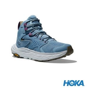 HOKA 女 Anacapa 2 Mid Goretex 登山鞋 薄暮藍/迷幻藍