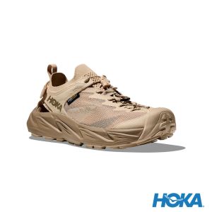 HOKA 男 Hopara 2 健行涼鞋 流沙色/沙丘黃