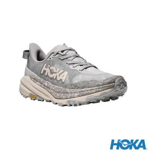 HOKA 女 Speedgoat 6 越野鞋 宇宙灰/大理石白