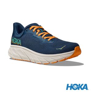 HOKA 男 Arahi 7 路跑鞋 午夜藍/海岸藍