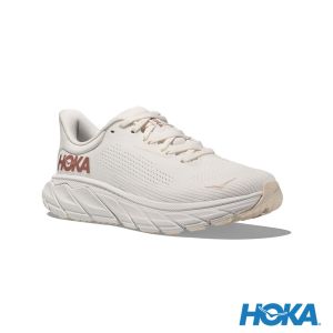 HOKA 女 Arahi 7 路跑鞋 香檳白/玫瑰金