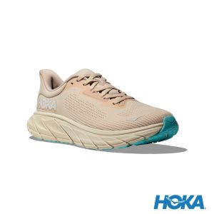 HOKA 女 Arahi 7 寬楦 香草白/奶油色