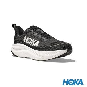 HOKA 男 Skyflow 寬楦 路跑鞋 黑/白