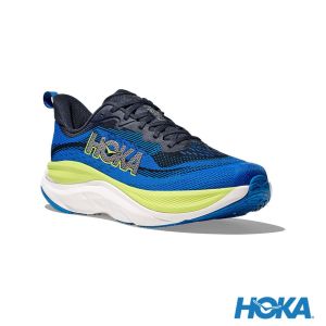 HOKA 男 Skyflow 寬楦 路跑鞋 海軍藍/鈷藍色