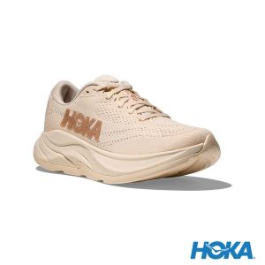 HOKA 女 Rincon 4 路跑鞋 香草白/樺木
