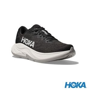 HOKA 男 Rincon 4 寬楦 路跑鞋 黑/白