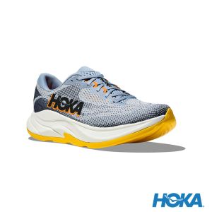 HOKA 男 Rincon 4 寬楦 路跑鞋 細雨藍/橘藍