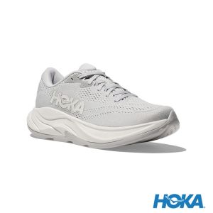 HOKA 女 Rincon 4 寬楦 路跑鞋 星塵灰/宇宙灰