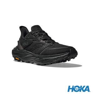 HOKA 男 Anacapa 2 Freedom 健行鞋 黑