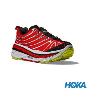 HOKA Stinson Evo OG 越野鞋 辣椒紅/黑
