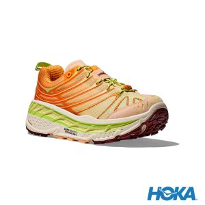 HOKA Stinson Evo OG 越野鞋 曜日黃/甜瓜橘