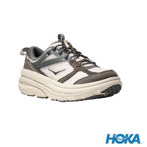 HOKA Bondi B3LS 休閒鞋 大理石白/隕石黑