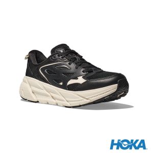 HOKA Clifton L Athletics 路跑鞋 曜石黑/白