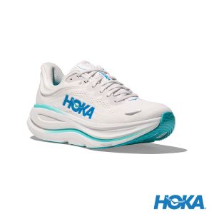 HOKA 男 Bondi 9 路跑鞋 白/HOKA藍