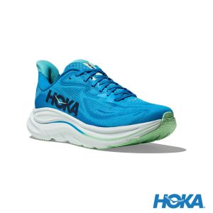 HOKA 男 Clifton 10 寬楦 路跑鞋 HOKA藍/藍