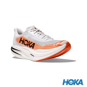 HOKA Cielo X1 2.0 路跑鞋 霜白色/熔岩紅