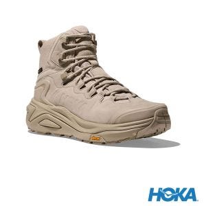 HOKA 男 Kaha 3 Goretex 登山鞋 亞麻/燕麥奶色