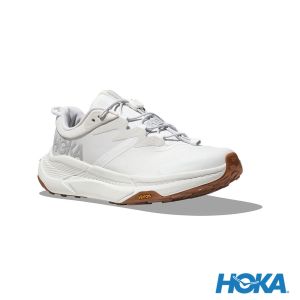 HOKA 男 Transport 寬楦 休閒鞋 白