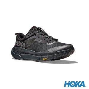 HOKA 女 Transport 寬楦 休閒鞋 黑