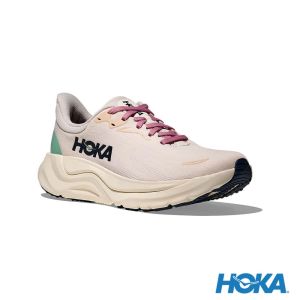 HOKA 女 Arahi 8 寬楦 路跑鞋 奶油色/大理石白