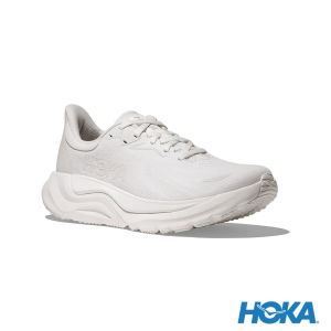 HOKA 女 Arahi 8 寬楦 路跑鞋 白